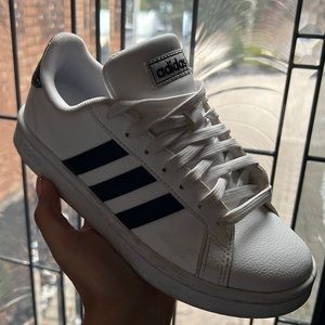 Ladies black and white classic adidas